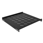 POWERTECH σταθερό ράφι για rack 19" NETW-0043, βάθος 475mm, μαύρο - Image 2