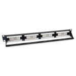 POWERTECH patch panel NETW-0046 για rack 19"/1U, 24 θυρών, CAT 6 UTP, μαύρο - Image 2