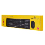 POWERTECH set ασύρματο ποντίκι & πληκτρολόγιο PT-1540, 2.4GHz & Bluetooth, αθόρυβο, μαύρο - Image 4