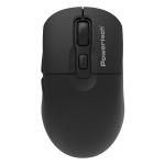 POWERTECH ασύρματο ποντίκι PT-1542, 2.4GHz, έως 5000DPI, αθόρυβο, μαύρο