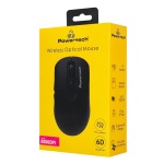 POWERTECH ασύρματο ποντίκι PT-1542, 2.4GHz, έως 5000DPI, αθόρυβο, μαύρο - Image 3