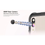 ULEFONE tablet RugKing Pad 2 Pro, 10.1", 8/256GB, 10200mAh, IP68/IP69K/MIL-STD-810H, 4G, μαύρο - Image 4