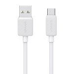 USAMS καλώδιο USB-C σε USB US-SJ693, 3A, 480Mbps, 2m, λευκό