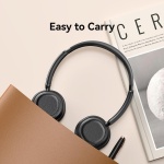 USAMS headphones SR01, ασύρματα, ANC, Φ40mm, 350mAh, μαύρα - Image 3