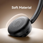 USAMS headphones SR01, ασύρματα, ANC, Φ40mm, 350mAh, μαύρα - Image 5