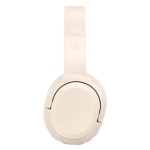 USAMS headphones YG23, ασύρματα & ενσύρματα, Φ40mm, 300mAh, μπεζ - Image 4