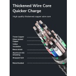 CABLETIME καλώδιο USB-C CMCM60, 60W PD, 5Gbps, 4K, 1m, μαύρο - Image 4