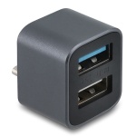 DELOCK mini USB hub 64359, 2x θυρών, USB 3.2, 10Gbps, USB-C σύνδεση, γκρι