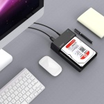 ORICO docking station για 2.5" ή 3.5" SATA HDD/SSD 6518US3-V2, 5Gbps, μαύρο - Image 4
