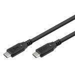 GOOBAY καλώδιο USB-C 74198, USB4, 100W, 20Gbps, 4K/60Hz, 3m, μαύρο