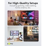 GOOBAY καλώδιο USB-C 74198, USB4, 100W, 20Gbps, 4K/60Hz, 3m, μαύρο - Image 5