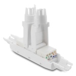 DELOCK σύνδεσμος LSA 91126, CAT 6A unshielded, tool-free, λευκός - Image 2