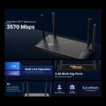 TP-LINK router Archer BE230, WiFi 7, 3600Mbps BE3600, Dual Band, V2.0 - Image 2