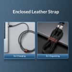 ORICO καλώδιο USB-C C2CZ, 100W, 480Mbps, 1m, μαύρο - Image 3