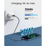 ORICO καλώδιο Lightning σε USB-C C2L, 29W, 480Mbps, 1m, μαύρο - Image 2
