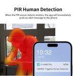 VSTARCAM smart κάμερα CB90DR, 2MP, dual lens, WiFi, PTZ, SD, 5200mAh backup battery - Image 4