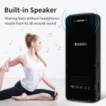 RUIZU MP3 player D50 με οθόνη 1.8", 16GB, Bluetooth, ελληνικό μενού, μαύρο - Image 3