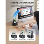 ORICO docking station για 2.5" ή 3.5" SATA HDD/SSD DD28U3-C, 2 θέσεων, 5Gbps, clone function, μαύρο - Image 4