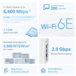 TP-LINK Home Mesh WiFi 6E System Deco XE75 Pro, 5400Mbps AXE5400, Tri-Band, V3.0 - Image 3
