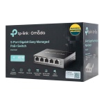 TP-LINK easy managed switch ES205GP, 5x Gigabit θύρες, PoE+, V1.0 - Image 5