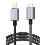 ORICO καλώδιο Lightning σε USB-C GQA29, 29W, 480Mbps, 1m, μαύρο