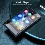 RUIZU MP3 player H10 με οθόνη αφής 3.8", 16GB, Bluetooth, μαύρο - Image 2