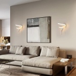 POWERTECH LED φωτιστικό τοίχου HLL-0169, 12W, 4000K, 960lm, λευκό - Image 2