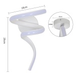POWERTECH LED φωτιστικό τοίχου HLL-0169, 12W, 4000K, 960lm, λευκό - Image 3