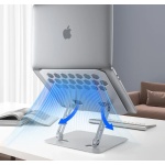 ORICO μεταλλική βάση για laptop/tablet LST02, 11~15.6", foldable, ασημί - Image 3