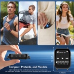 RUIZU MP3 player M8, 1.54", 32GB, Bluetooth, ελληνικό μενού, μαύρο - Image 4