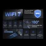 MERCUSYS ασύρματος USB αντάπτορας δικτύου MA37BEH, BE6500, Tri-Band, V1.0 - Image 3