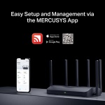 MERCUSYS router MR47BE, WiFi 7, 9.3Gbps BE9300, Tri-Band, V2.0 - Image 5