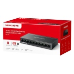 MERCUSYS desktop switch MS110P, 10x 10/100Mbps θύρες, PoE+, V1.0 - Image 3