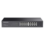 MERCUSYS desktop/rackmount switch MS116GS, 16x Gigabit θύρες, V1.0
