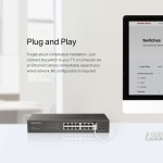 MERCUSYS desktop/rackmount switch MS116GS, 16x Gigabit θύρες, V1.0 - Image 3