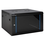 POWERTECH επιτοίχια καμπίνα rack 19" NETW-0037, 600 x 450 x 370mm, 6U