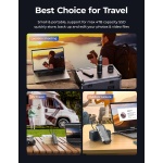 ORICO θήκη για M.2 NVME/NGFF SSD OXS2C3-G2, 10Gbps, γκρι - Image 3