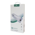 POWERTECH φορτιστής αυτοκινήτου PT-711, USB, 18W, 3A, QC 3.0, λευκός - Image 2