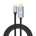 POWERTECH καλώδιο USB-C σε HDMI PTR-0171, 4K/60Hz, 10.2 Gbps, 1m, μαύρο