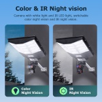 SECTEC smart ηλιακή κάμερα ST-LC598-EU με προβολέα, dual lens, 3MP, 4G, SD, PTZ, IP66 - Image 3