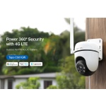 TP-LINK smart κάμερα Tapo C501GW, 1080p, 4G, PTZ, IP66, V2.0 - Image 2