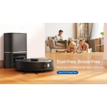 TP-LINK ρομποτική σκούπα Tapo RV30 Max Plus για σκούπισμα & σφουγγάρισμα, με χαρτογράφηση, WiFi, μαύρη, V1.0 - Image 2