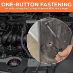 POWERTECH δεματικά καλωδίων TIES-082, 5x90mm, μαύρα, 50τμχ - Image 2