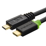 CABLETIME καλώδιο USB-C σε micro USB CT-U32-CMMCBG, 2A, 480Mbps, 1m, μαύρο