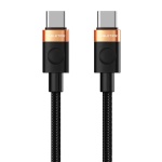 CABLETIME καλώδιο USB-C CT-CM60, 60W, 480Mbps, 1m, μαύρο