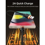 CABLETIME καλώδιο USB-C σε USB CT-AMCM2A, 2A, 480Mbps, 1m, μαύρο - Image 2