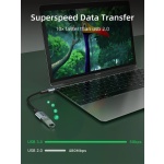 CABLETIME αντάπτορας USB-C σε USB CT-CMAF3.0, 5Gbps, γκρι - Image 2