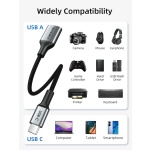 CABLETIME αντάπτορας USB-C σε USB CT-CMAF3.0, 5Gbps, γκρι - Image 5