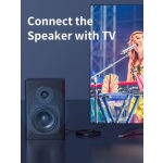 CABLETIME καλώδιο ήχου Toslink CT-AV380-P04GN, gold plated, 5mm, 1m, μαύρο - Image 3