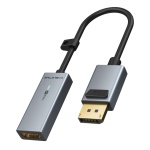 CABLETIME αντάπτορας DisplayPort σε HDMI CT-AV589-P02G4K60, 4K/60Hz, γκρι